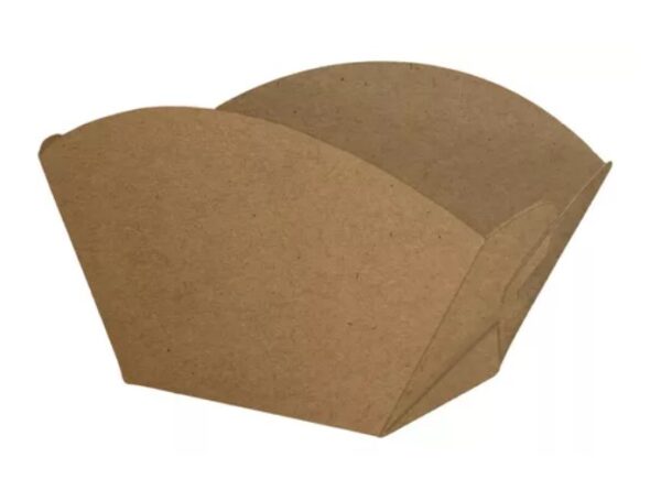 Emb Barca P/ Porção Kraft 7,5*8*6CM 50UN